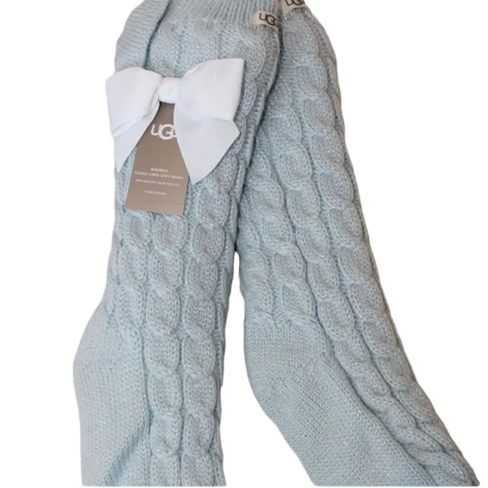 UGG Fleece Womens Laila Bow Socks!